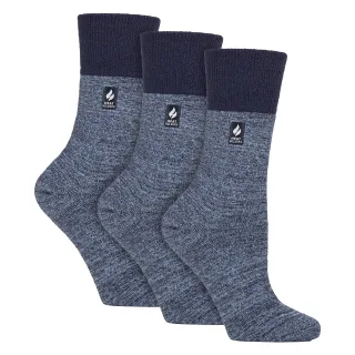 3er-Pack Damen Thermosocken warme Winter Crew Socken mit gebürstetem Innenfutter