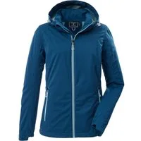 Killtec Softshelljacke KOS 69 WMN SFTSHLL JCKT Winddichte, wasserabweisende Damenjacke mit abnehmbarer Kapuze
