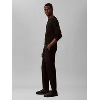 Calvin Klein Bundfaltenhose elastischer Bund, Slim fit, Bundfalte