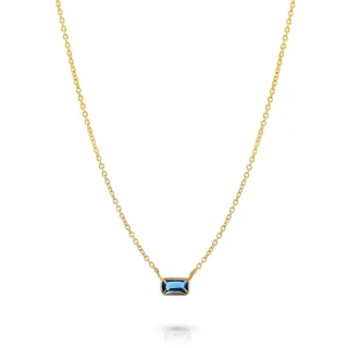 Orphelia 'Ultimate' Halskette für Damen aus 925er Sterlingsilber – Gold ZK-7567/G