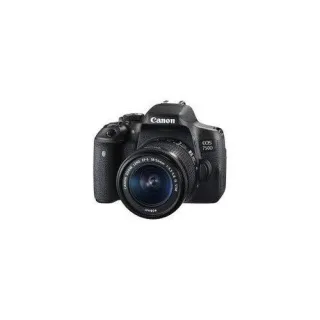 Canon EOS 750D [24MP WiFi 3"] schwarz inkl. EF-S 18-55mm 1:35-56 III Objektiv