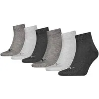 PUMA Kurzsocken PUMA UNISEX QUARTER PLAIN 6P ECOM (Spar-Pack, 6-Paar, 6er-Pack)