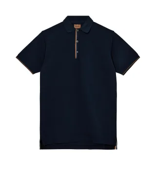 mos mosh gallery - MMGHarvey Polo SS Tee navy - Gr. - XXL