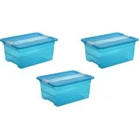 keeeper Organizer cornelia (Set, 3 St), Aufbewahrungsbox, 12 L, mit Deckel, Schiebeverschluss