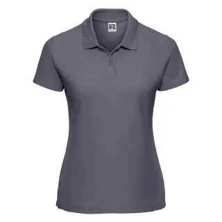 Russell - "Classic" Poloshirt für Damen (Grau unifarben)