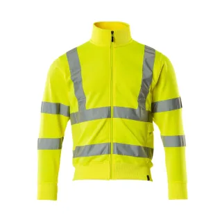 MASCOT Maringa Sweatshirt mit Reißverschluss SAFE CLASSIC Hi-vis Gelb L - 50115-950-17-L
