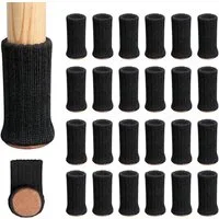 Blusmart Stuhlsocke 12/24-teilige Stuhlbeinkappe, (Hochelastische Möbelsocken, 1 St), Stuhlbeinschoner( Möbel, Stuhlbeine, Tisch)