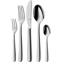 WMF Besteck-Set Kult Plus (30-tlg), 6 Personen, Cromargan® Edelstahl Rostfrei, ergonomisch, Cromargan protect