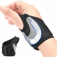 COOL-i ® Handbandage Daumen & Handgelenkbandage mit Aluminium-Schiene, verstellbare Stütze mit Klettverschluss für Alltag & Sport
