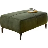 Jockenhöfer Gruppe Hocker Salo, B: 114 cm, im Retrolook mit Wellenunterfederung und frei im Raum stellbar