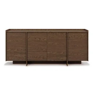 Beautysofa Kommode, Dunkelbraun, Holzwerkstoff, 200x90x38 cm, Wohnzimmer, Kommoden & Sideboards, Kommoden