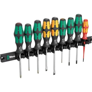 Wera 9650 Magnetleiste Kraftform Schraubendreher-Satz - 05051012001