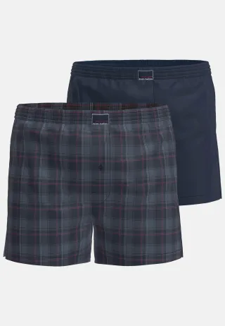 TOM TAILOR BODYWEAR - Wäsche Männlich blau-dunkel-karo - Gr. - 8