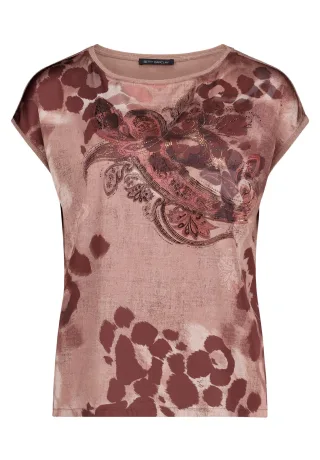 Betty Barclay - Blusenshirt brown/red - Gr. - 38