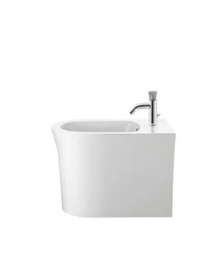 Duravit White Tulip Stand Bidet Weiß Hochglanz 580 mm - 2293100000 2293100000