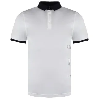 Under Armour Stephen Curry Kragen weiße Männer verschwinden Golf Polo -Hemd 1361874 100