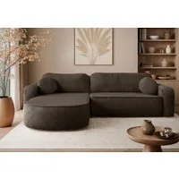 Lookway Ecksofa VENUS mit Schlaffunktion und Bettkasten, mit Bettfunktion und Bettkasten