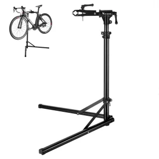 WEST BIKING Foldable Bike Repair Stand 360° Rotating Height Adjustable Bicycle Maintenance Parking Rack Aluminum Alloy 3