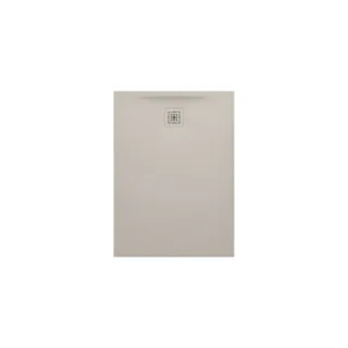 LAUFEN Duschwanne PRO 800x1100x33 Marbond Ablauf kurze Seite Beige matt, H2129541860001 H2129541860001