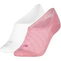 Calvin Klein Füßlinge CK WOMEN FOOTIE HC STRUCTURE (2 Paar) weich, elastisch