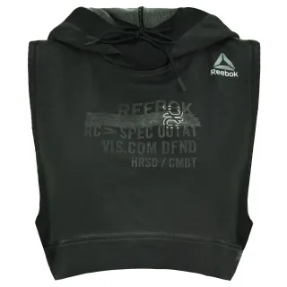 Reebok Combat Glory ärmelloses Training mit schwarzen Damen Hoody Bk3879