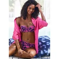 LASCANA Longbluse aus leichter Webware mit Leinenanteil, luftiges Blusenkleid