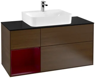Villeroy & Boch Waschtischunterschrank Finion F16 1200x603x501mm WT mittig, F162HBGN F162HBGN