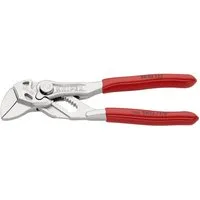 Knipex Wasserpumpenzange Mini-Zangenschlüssel vernickelt 125 mm 86 03 125