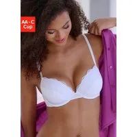 petite fleur by Lascana Push-up-BH (Packung, 3 Stück) mit Bügel & herausnehmbaren Kissen