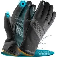 Valkental Fahrradhandschuhe Winterhandschuhe & Übergangshandschuhe mit Touchscreen Funktion atmungsaktiv, winddicht & wasserdicht