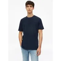 s.Oliver Kurzarmshirt T-Shirt Waffeljersey-T-Shirt aus reiner Baumwolle