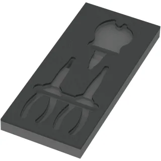 Wera 9881 Schaumstoffeinlage KNIPEX Zangen Set 2, ohne Werkzeug - 05137381001