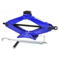 RAMROXX Hubwagen KFZ Wagenheber Scherenwagenheber Pannenhilfe bis 2T blau 115MM-400MM