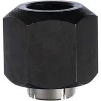 Spannzange Ø 1/2", Spannmutter SW 24mm schwarz, für Oberfräsen GOF / GMF