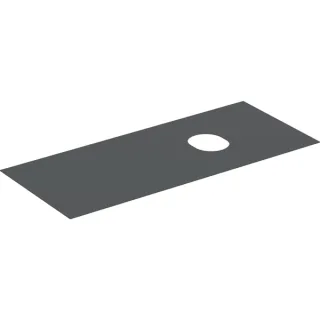 Geberit VariForm Abdeckplatte für Unterschrank f. Aufsatzwaschtisch mit 2 und 3 Schubl. B=120cm, lav 244681001