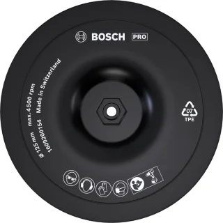 Bosch PRO Klettverschlussteller, 125 mm, 8 mm - 1609200154