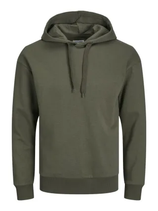 JACK&JONES - JJBILLY SWEAT HOOD dusty olive - Gr. - L
