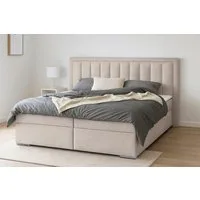 COLLECTION AB Boxbett ATHENA inkl. Bettkasten, erhältlich in der Breite 180cm, erhältlich in verschiedenen Härtegraden, inkl. Topper