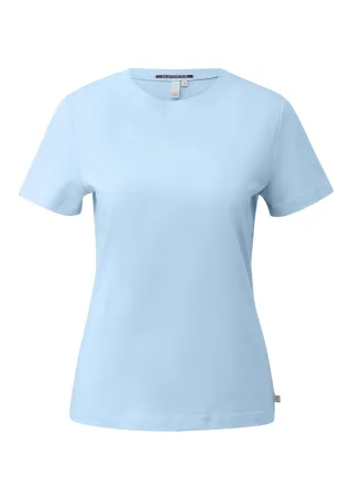 Q/S designed by - T-Shirt mit Rundhalsausschnitt blau - Gr. - XL