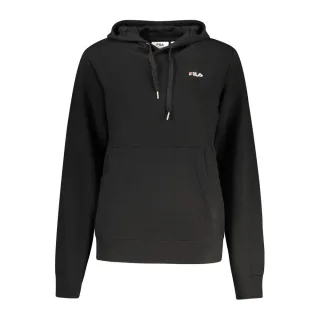 Fila Schwarzes Baumwoll-Hoodie für Frauen