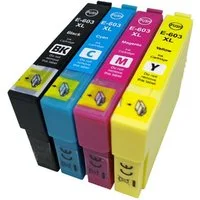 inkpro Druckerpatronen Set 603XL kompatibel mit Epson 603 XL, Tintenpatrone (XP-2100, XP-2105, XP-2150, XP-2155, XP-3100, XP-3105, XP-3150, XP-3155, XP-4100, XP-4105, XP-4150, XP-4155, WF-2810 DWF, WF-2820 DWF, WF-2830 DWF, WF-2835 DWF, WF-2840 DWF, 