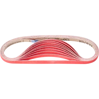 PFERD TOOLS Keramikkorn Schleifband BA für Edelstahl-Schliff mit Bandschleifer - 45020085