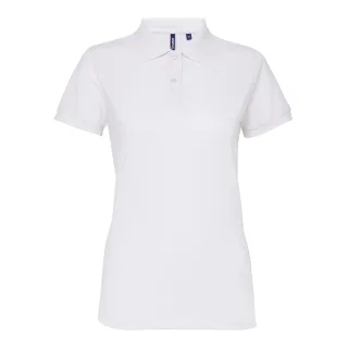 Asquith & Fox - Polo-Shirt mit kurzen Ärmeln - Damen (Weiß)