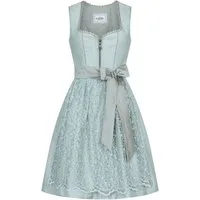 Nübler Dirndl Minidirndl Klara in Salbei - Rocklänge 60 cm
