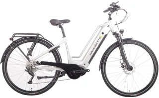 SAXONETTE "Quantum Sport" 10 Gang Shimano Kettenschaltung Mittelmotor 250 W Pedelec, Elektrofahrrad für Damen u. Herren