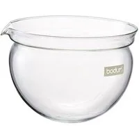 Bodum Gläser-Set Ersatzglas 1,3 l zu Teebereiter Chambord Spare Beaker klar, Borosilikatglas, Ø16cm