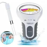 FELIXLEO Wassersensor 2 in 1 PH Chlor Tester Wassertester Pool Aquarium Messgerät, (1-St)