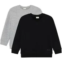 Minymo Sweatshirt MISweatshirt (2-tlg) 2er Pack Kuscheliges Sweatshirt