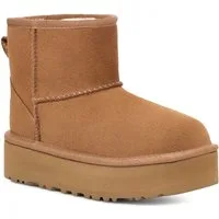 UGG KIDS' CLASSIC MINI PLATFORM Plateaustiefel, Winterboots, Plateau Boots, Schlupfstiefel mit Warmfutter