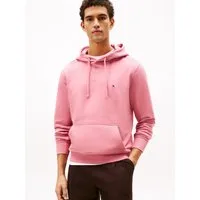 Tommy Hilfiger Hoodie ESSENTIAL TERRY mit Tunnelzug und Flag-Stickerei